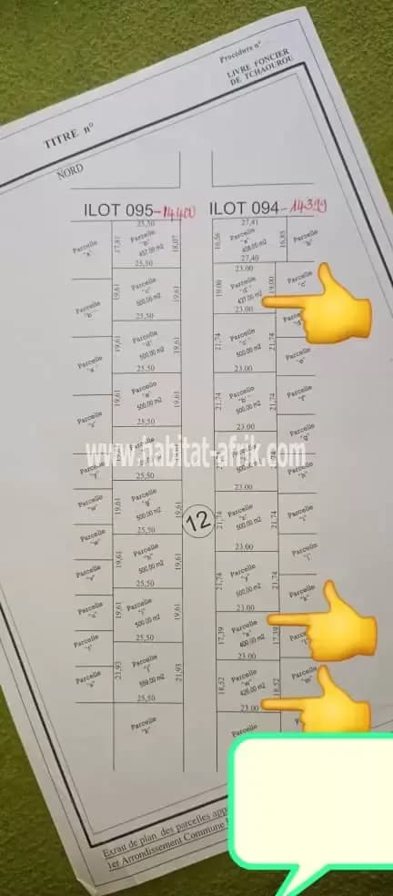 Parcelle à Tibona
