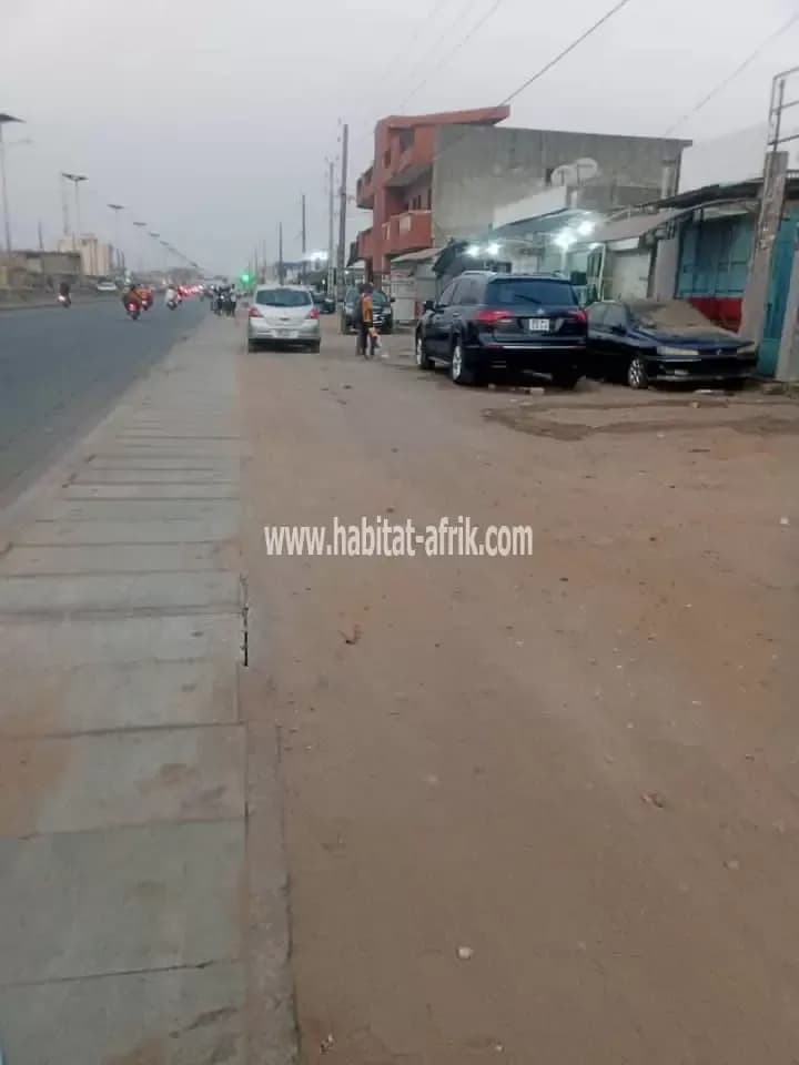 PARCELLE À VENDRE À GODOMEY AU BORD DU GOUDRON INTER ÉTAT COTONOU -LOMÉ