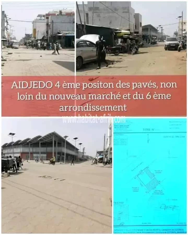 PARCELLE DÉJÀ LOTIE &amp; RECASÉE À VENDRE, AÏDJÈDO