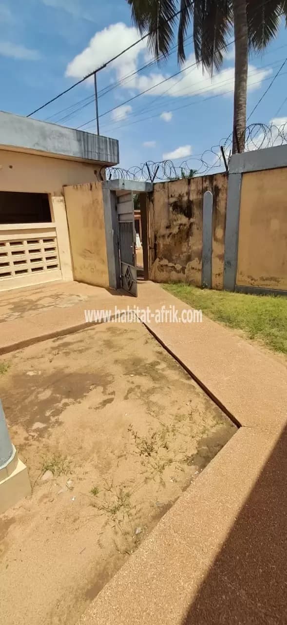 Location d’une maison cour unique de trois (03) chambres salon et deux dépendances situé à adidogome derrière la cité mokpokpo lome togo