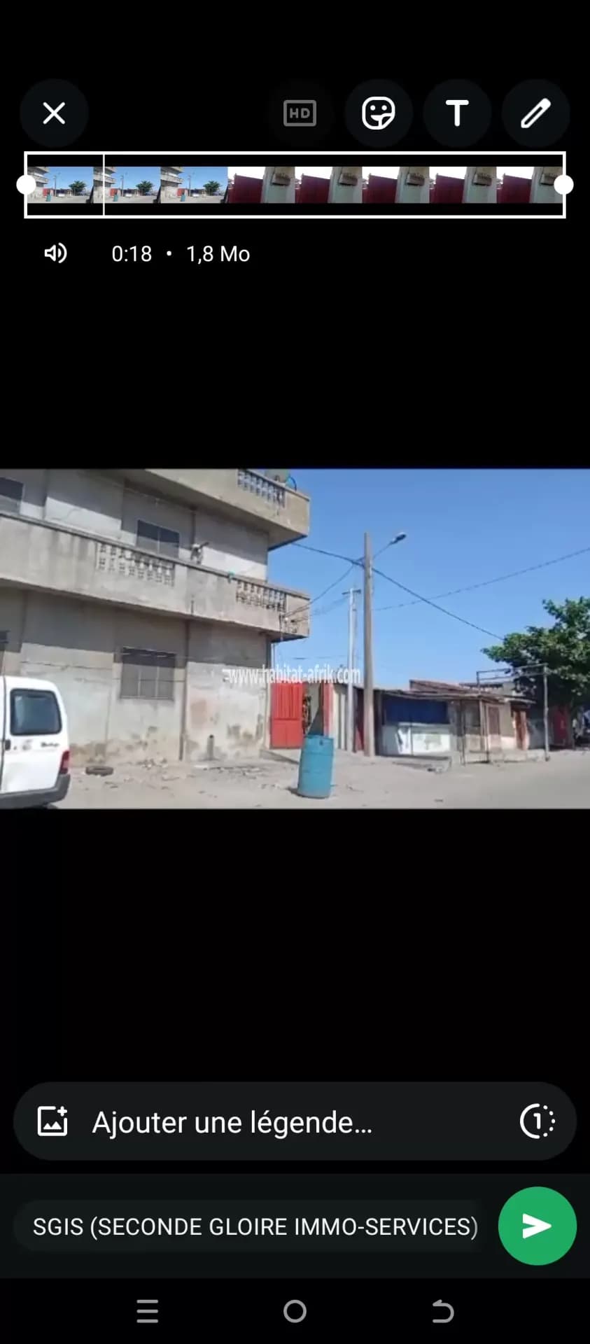 IMMEUBLE LOCATIF À VENDRE À COTONOU AKPAKPA SURU LÉRÉ