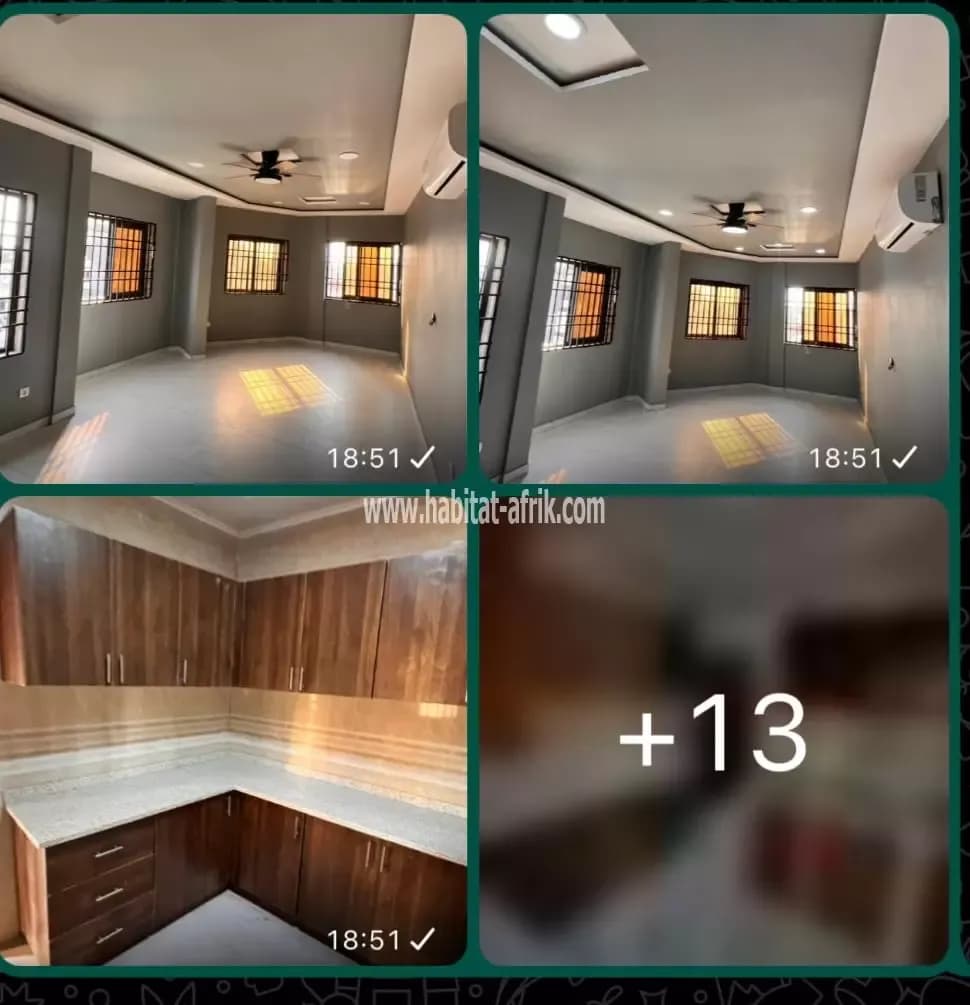 A louer un appartement de 2 chambres salon dwc a dekon centre ville lome togo