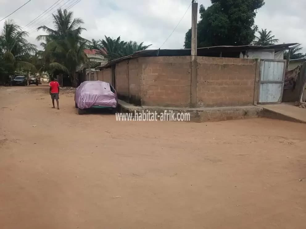 A vendre terrain un lot à Avedji coconut 650m du goudron lome togo