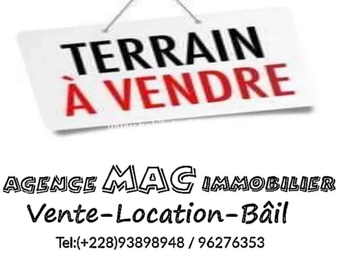 Vente Terrain 248 hectares à AGOU sur la route de kpalimé