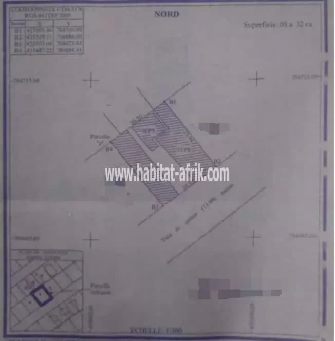 PARCELLE À VENDRE À SIKÈCODJI COTONOU BÉNIN