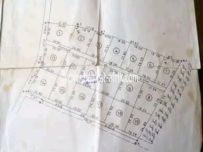 une parcelle situé à houèdo adjikouikomey derrière le logement en construction