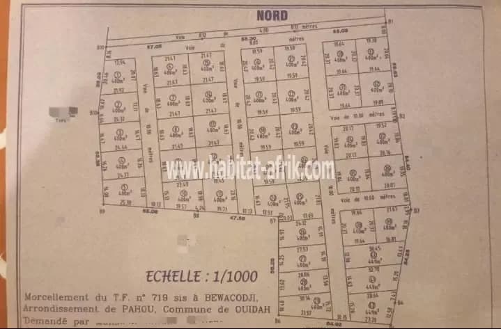 OPPORTUNITÉ DE PARCELLES À PAHOU
