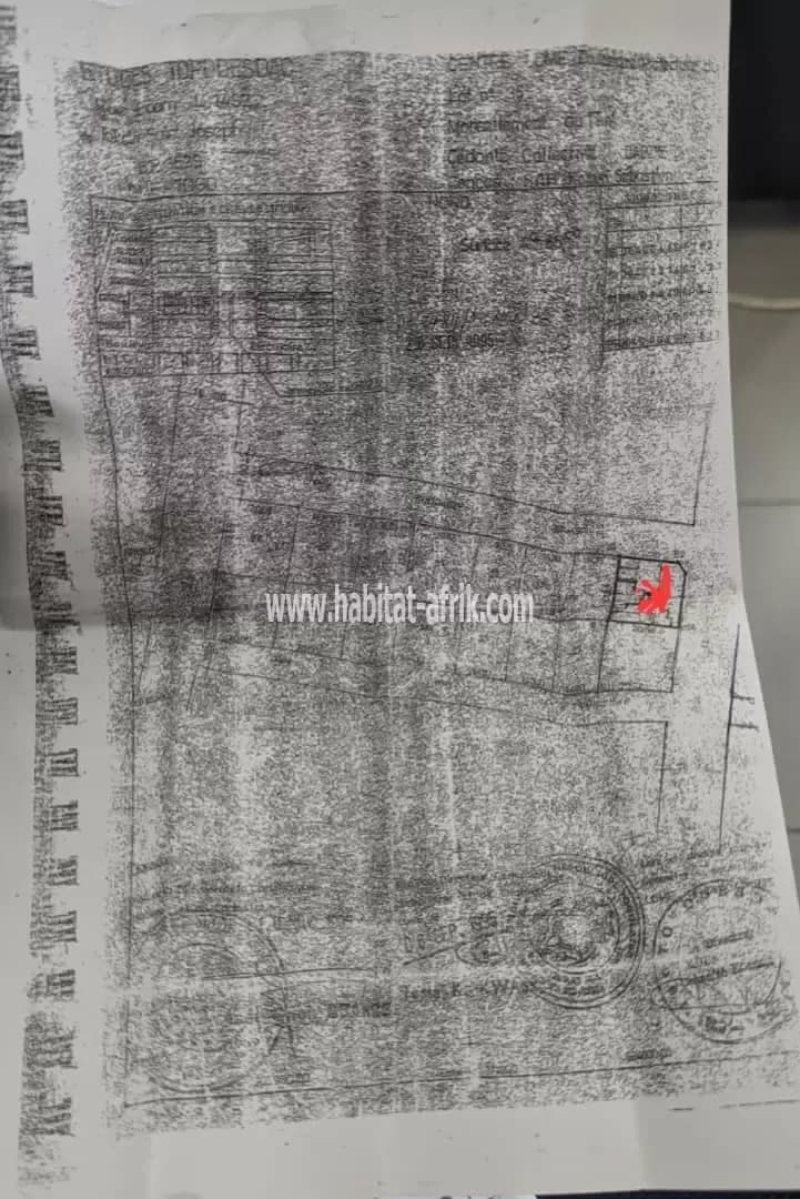 Je mets en vente une maison avec des boutiques au bord du goudron boulevard françois miterand à 60m de la bank NSIA lome togo