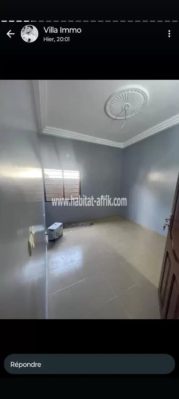 Je mets en location un appartement de pièce dwc interne cuisine à adidogome lankouvi avoudé lome togo