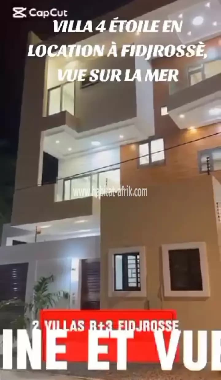 Villa de haut standing à loué à FIDJROSSÈ PLAGE