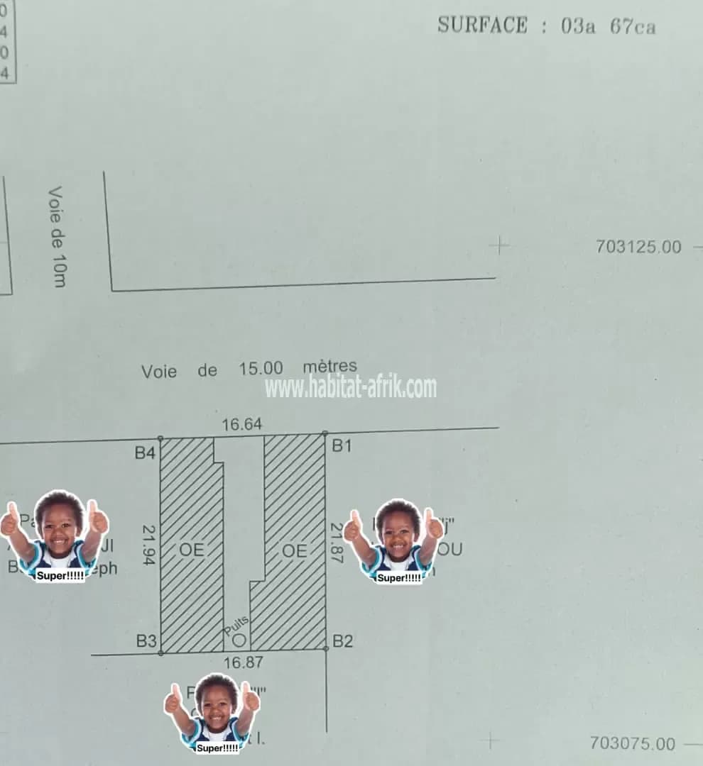 PARCELLE EN 2ÈME POSITION DU GOUDRON À VENDRE À COTONOU FIDJROSSÈ AKOGBATO