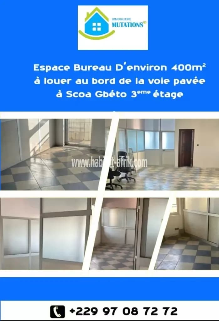 Tout le Pallier 3 d'un Immeuble sis à  Scoa Gbéto