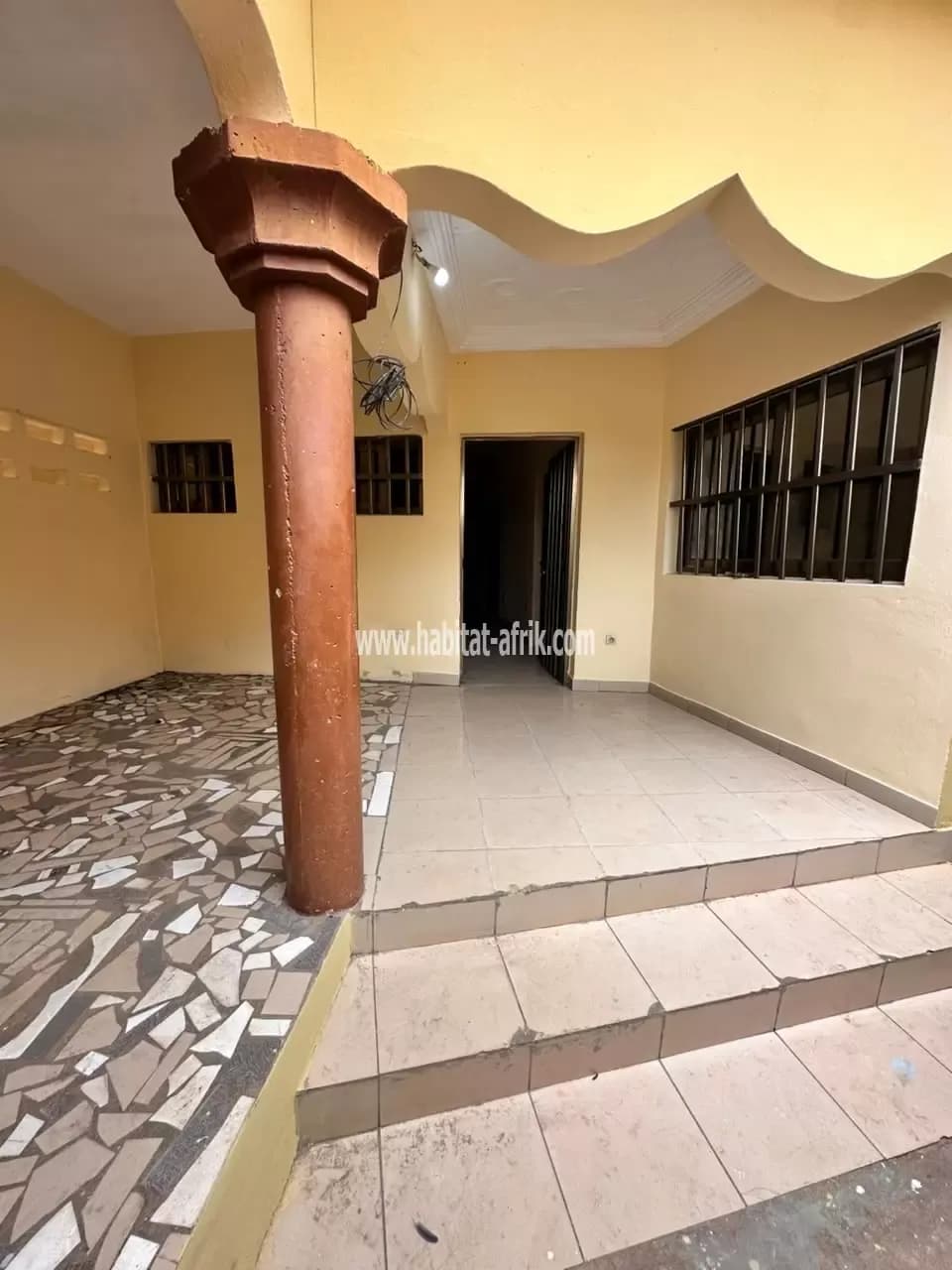 Location villa 2 chambres salon autonome situé à entreprise de l’union lome togo