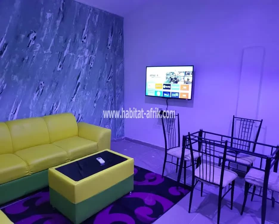 Appartement meublé chambre salon