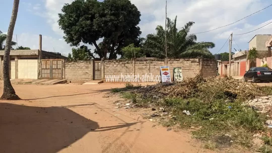 Je mets en vente une parcelle de terrain 13 lots collés à 150m du goudron avedji lome togo