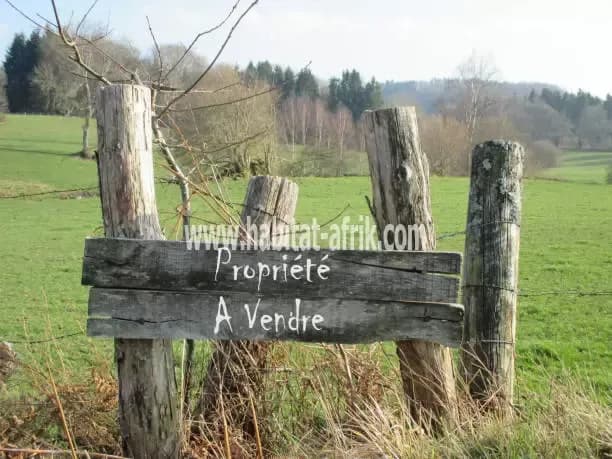Mise en vente une parcelle, zone de l'hôtel Terra- Notra non loin du goudron.