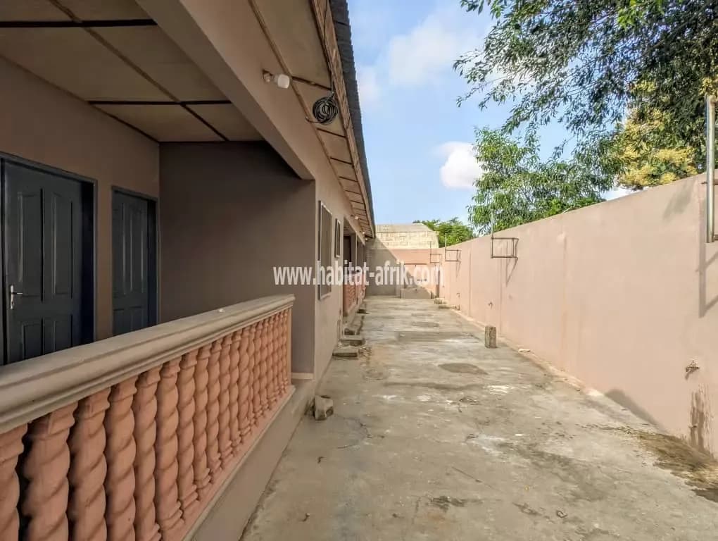 MAISON LOCATIVE AVEC TF PERSONNEL À VENDRE À CALAVI WOMEY YÉNAWA