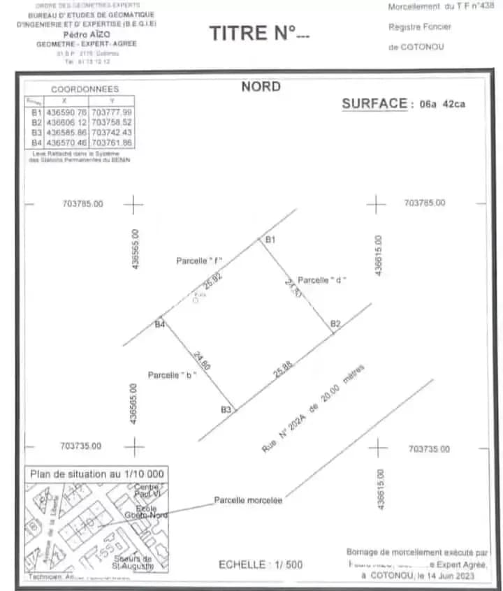 PARCELLE DÉJÀ LOTIE &amp; RECASÉE À VENDRE, COURS SECONDAIRES ST AUGUSTIN - ÉGLISE ST MICHEL