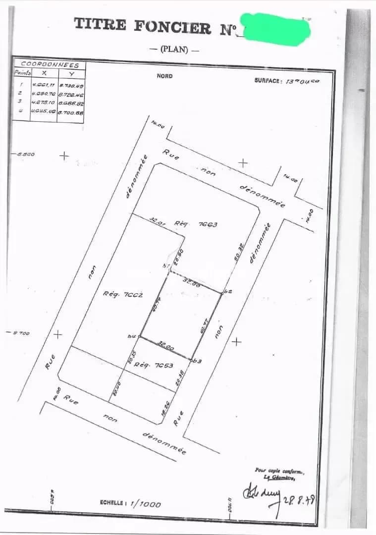 Je mets en vente une parcelle de terrain deux (02) lot collés à hedzranawoe lome togo