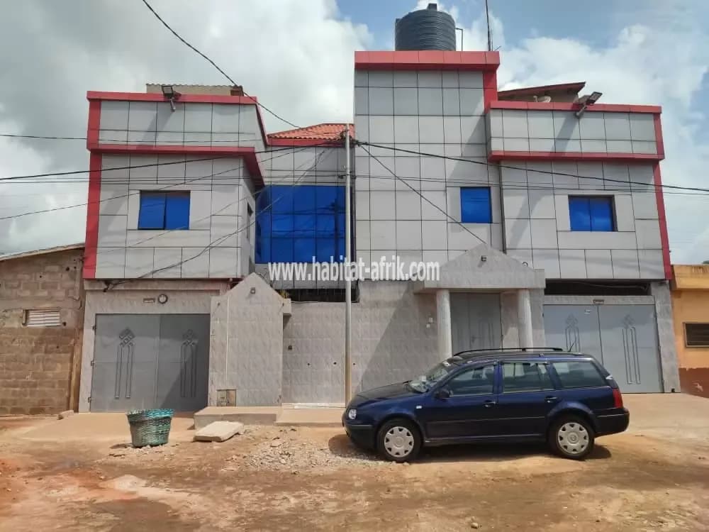 Villa duplex de 9 chambres autonomes sur 1/2 lot carré à vendre à Kégué Nétimé(Lomé-Togo)