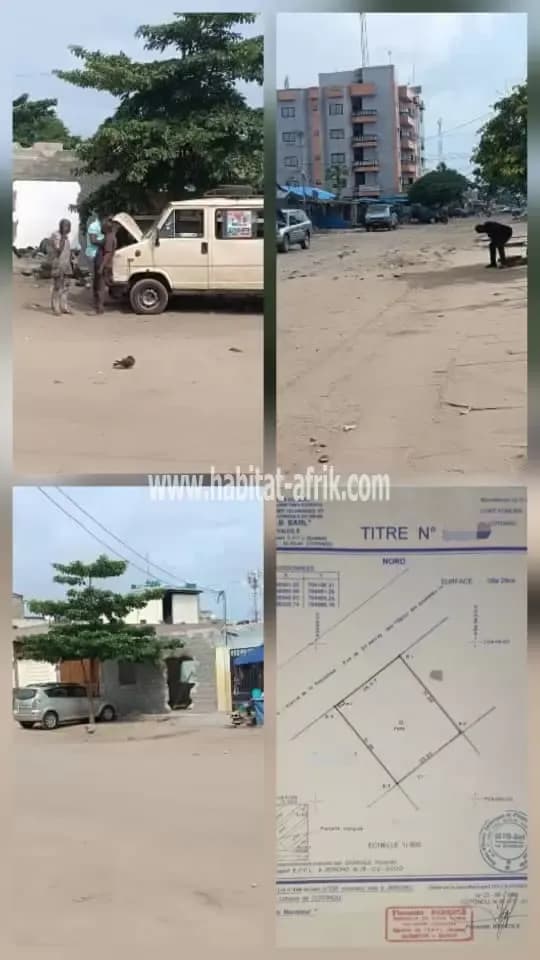 GRANDE PARCELLE À VENDRE À COTONOU JÉRICHO AVENUE DE LA MARINA