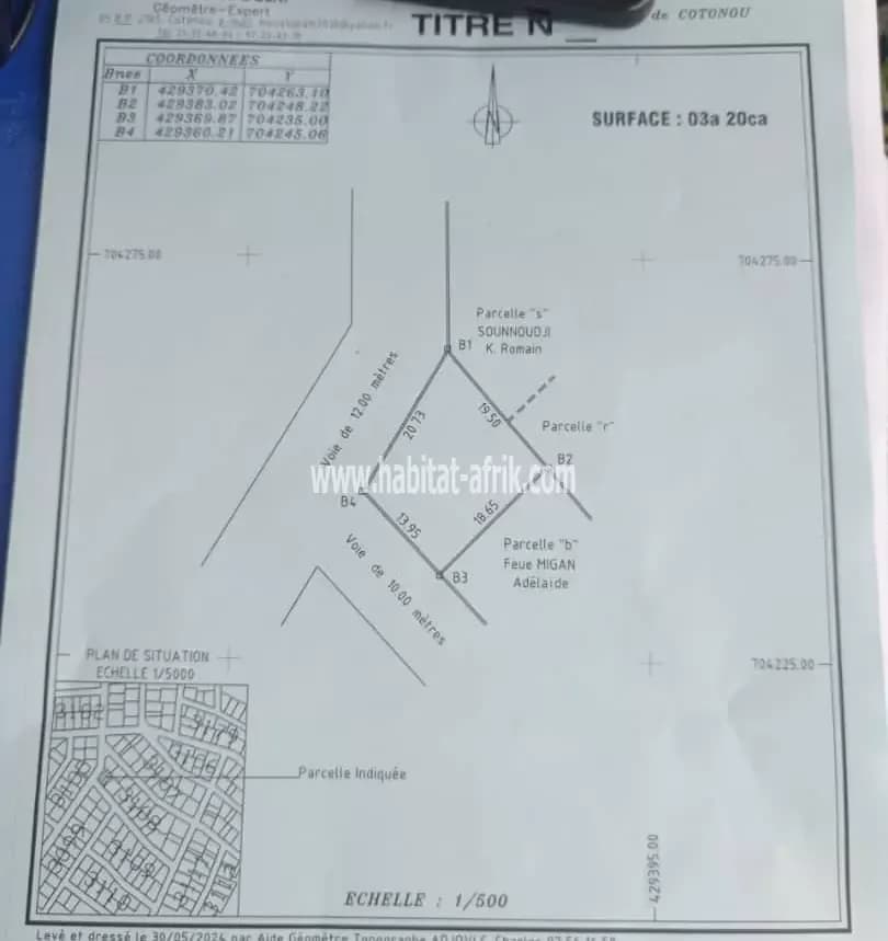 PARCELLE À VENDRE À AGLA DAUPHIN