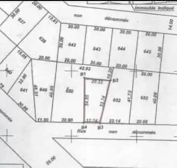 Terrain à vendre un lots proche de la maison minamadou, avec titre foncier global, lome togo
